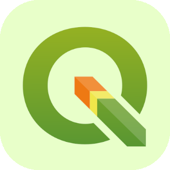 QGIS für Geo-Informationssysteme Logo